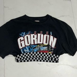 Jeff Gordon racing upcycled top